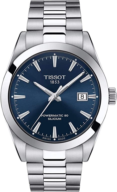 Tissot Mens Gentleman Stainless Steel Dress Watch